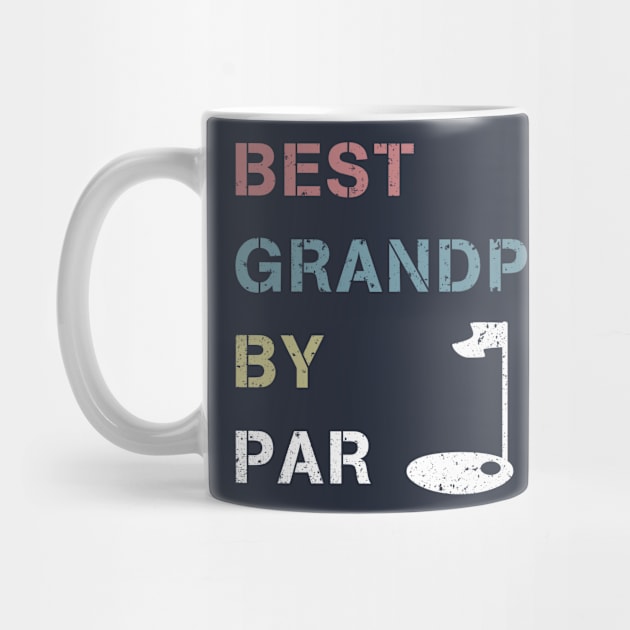 Best Grandpa By Par Shirt Golf Player Papa Golf GiftShort by lavonscholl